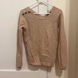 ZARA Tan Sweater